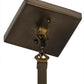 Meyda Lighting Santa Fe 25" Antique Copper Pendant Light With Creme Carrare Acrylic Shade