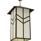 Meyda Lighting Santa Fe 42" Antique Copper Pendant Light With Creme Carrare Idalight Shade Glass