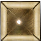 Meyda Lighting Santa Fe 42" Antique Copper Pendant Light With Creme Carrare Idalight Shade Glass
