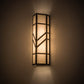 Meyda Lighting Santa Fe 7" 2-Light Antique Copper Wall Sconce With Creme Carrare Idalight Shade Glass