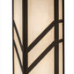 Meyda Lighting Santa Fe 7" 2-Light Antique Copper Wall Sconce With Creme Carrare Idalight Shade Glass