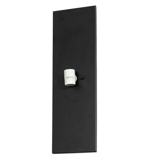 Meyda Lighting Santa Fe 7" 2-Light Flat Black Wall Sconce With Beige Iridescent & Amber Mica Shade Glass