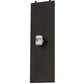Meyda Lighting Santa Fe 7" 2-Light Oil Rubbed Bronze Wall Sconce With Beige Iridescent Shade Glass