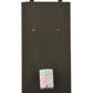 Meyda Lighting Santa Fe 7" W x 11" H Timeless Bronze Wall Sconce With Beige Iridescent Shade Glass