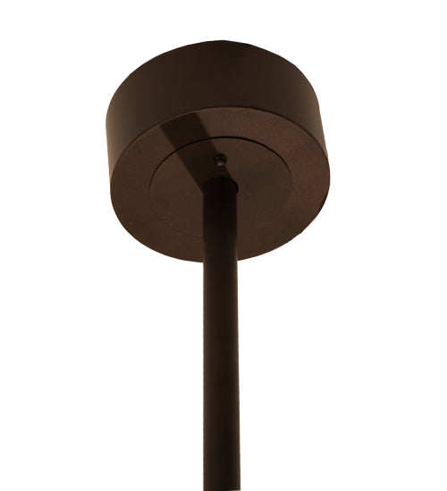Meyda Lighting Sargent 45" 12-Light Mahogany Bronze Chandelier With Creme Carrare Idalight Shade Glass and Fan
