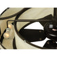 Meyda Lighting Sargent 45" 8-Light Oil Rubbed Bronze Chandelier With Creme Carrare Idalight Shade and Fan