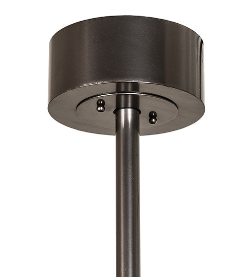 Meyda Lighting Sargent 46" 20-Light Bronze Metallic Chandelier With Beige Sahara Taupe Idalight Shade and Fan