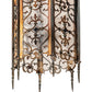 Meyda Lighting Saskia 8" Hand Rubbed Iron Mini Pendant Light With Rainstone Idalight Shade