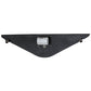 Meyda Lighting Scafo 20" 2-Light Textured Black Wall Sconce With White Statuario Idalight Shade Glass