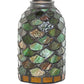 Meyda Lighting Scallop 4" Multi-Colored Stained Shade Glass