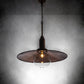 Meyda Lighting Schotel 32" Transparent Copper Pendant Light With Clear Shade Glass
