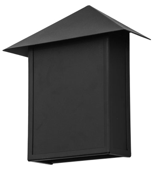 Meyda Lighting Seneca 12" 2-Light Textured Black Dark Sky Wall Sconce