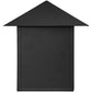 Meyda Lighting Seneca 12" 2-Light Textured Black Dark Sky Wall Sconce