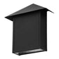 Meyda Lighting Seneca 12" 2-Light Textured Black Dark Sky Wall Sconce
