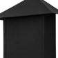 Meyda Lighting Seneca 12" 2-Light Textured Black Dark Sky Wall Sconce