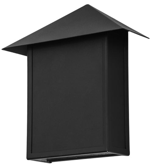 Meyda Lighting Seneca 12" 2-Light Textured Black Dark Sky Wall Sconce