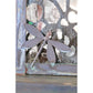 Meyda Lighting Seneca 16" Verdigris Lotus Leaf and Dragonfly Outdoor Lantern Light