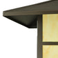 Meyda Lighting Seneca 23" LED Timeless Bronze T Mission Lantern Pendant Light With Tawnyrock Idalight Shade Glass