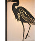 Meyda Lighting Seneca 8" Craftsman Brown Heron Curved Arm Wall Sconce With White Art Shade Glass