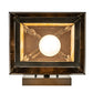 Meyda Lighting Seneca 9" Craftsman Brown Double Bar Mission Wall Sconce With Beige Iridescent Shade Glass