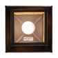 Meyda Lighting Seneca 9"Sq Craftsman Brown Winter Pine Pendant Light With Beige Shade Glass