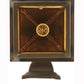 Meyda Lighting Seneca Son's 7" Craftsman Brown Wall Sconce With Beige Iridescent Shade Glass