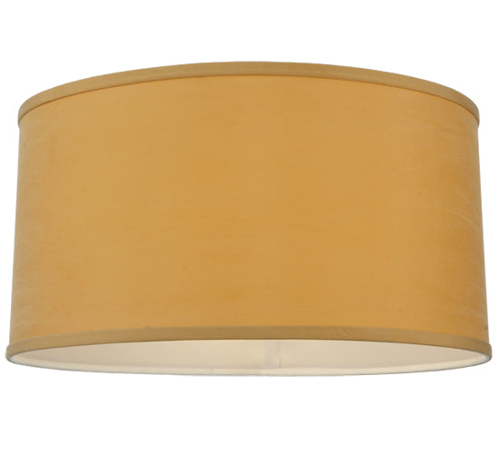 Meyda Lighting Sequoia 60" 14-Light 14-Arm Antique Copper Chandelier With Beige Textrene Shade