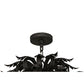 Meyda Lighting Serratina 50" 24-Light Coffee Bean Chandelier With Amber Faux Candlelight