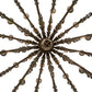 Meyda Lighting Serratina 60" 32-Light French Bronze Chandelier With Faux Candlelight