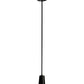 Meyda Lighting Shaken 3" Mirror Black Mini Pendant Light