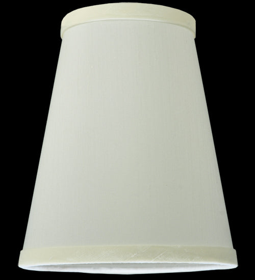 Meyda Lighting Silk 4"W x 5"H White Textrene Shade