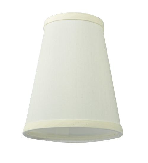Meyda Lighting Silk 4"W x 5"H White Textrene Shade