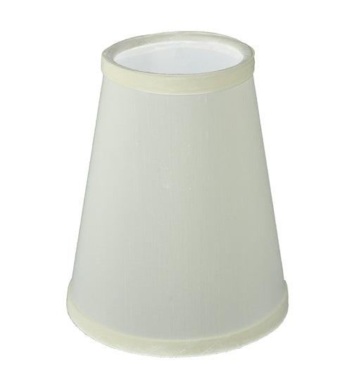 Meyda Lighting Silk 4"W x 5"H White Textrene Shade
