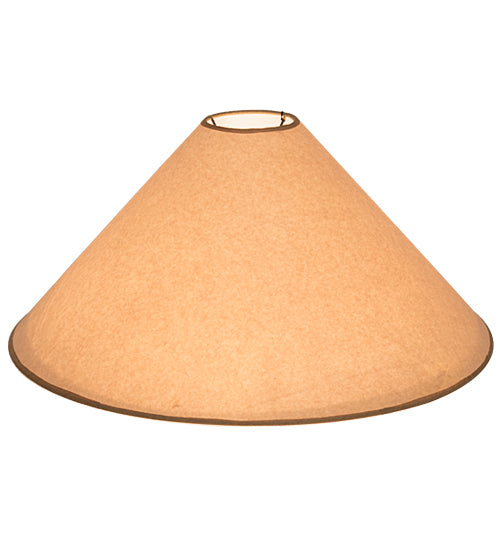 Meyda Lighting Simple 21" Tan Paper Beige Shade