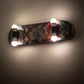 Meyda Lighting Sk8er 31" 4-Light Wrought Iron Wall Sconce
