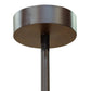 Meyda Lighting Smythe Craftsman 56" 16-Light 2-Tier Cafe Noir Chandelier With Randsburg Rock Idalight Shade Glass and Fan