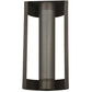 Meyda Lighting Snowbird Shell 12" LED Timeless Bronze Wall Sconce