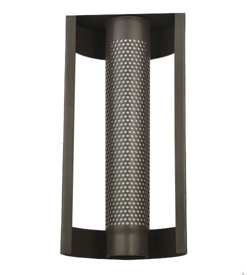 Meyda Lighting Snowbird Shell 12" LED Timeless Bronze Wall Sconce