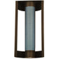 Meyda Lighting Snowbird Shell 12" LED Timeless Bronze Wall Sconce