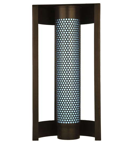 Meyda Lighting Snowbird Shell 12" LED Timeless Bronze Wall Sconce