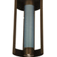 Meyda Lighting Snowbird Shell 12" LED Timeless Bronze Wall Sconce