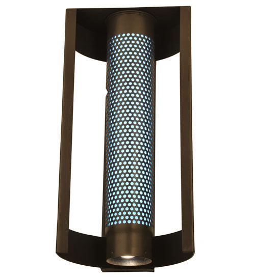 Meyda Lighting Snowbird Shell 12" LED Timeless Bronze Wall Sconce