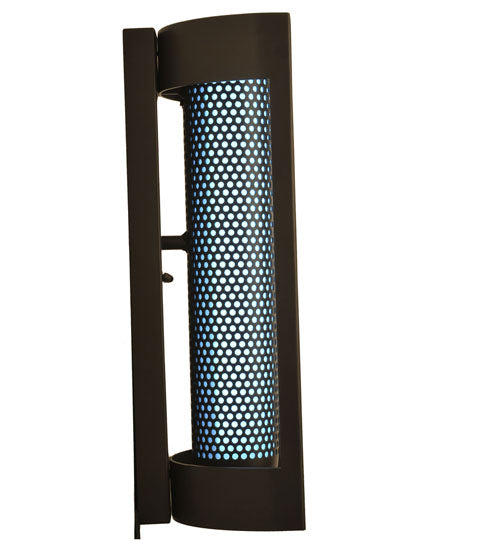 Meyda Lighting Snowbird Shell 12" LED Timeless Bronze Wall Sconce