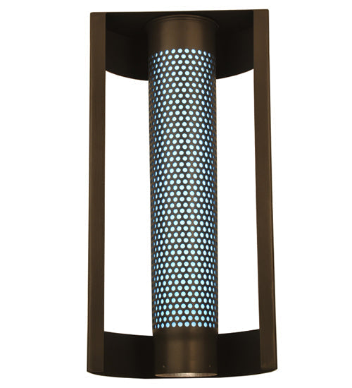 Meyda Lighting Snowbird Shell 12" LED Timeless Bronze Wall Sconce