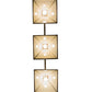 Meyda Lighting Soffe 45" 3-Light Antique Copper Island Pendant Light With Creme Carrare Idalight Shade Glass