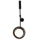 Meyda Lighting Spaccato 24" Matte Black Island Pendant Light With White Shade Glass