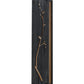 Meyda Lighting Sprig 5" LED Antique Iron Gate Wall Sconce With Ambra Siena Idalight Shade Glass