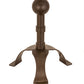 Meyda Lighting Stable 30" Cafe Noir Buffet Table Lamp With Brown Shade