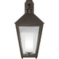 Meyda Lighting Stafford 15" Oil Rubbed Bronze Wall Sconce With Clear Seeded & Frosted Shade Glass