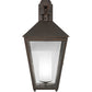 Meyda Lighting Stafford 15" Oil Rubbed Bronze Wall Sconce With Clear Seeded Shade Glass